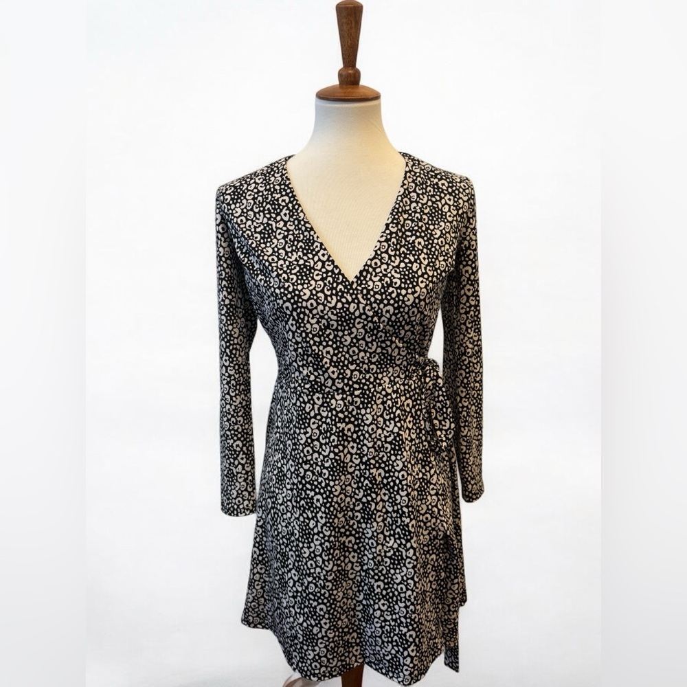 Loft Petite Wrap Around Dress
